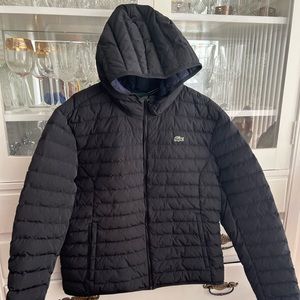 lacoste puffer jacket